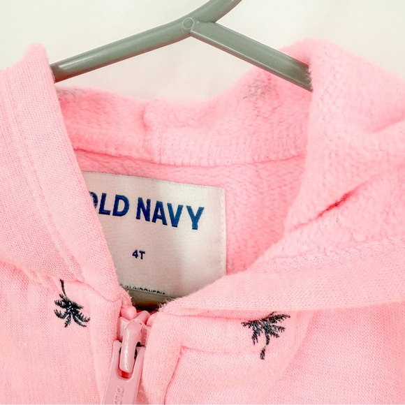 Old Navy Pink and Black Dot Sweatshirt - Picture 3 of 7